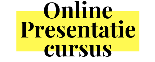 Online Presentatie Cursus